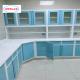 Three Section Slider Hospital c Furniture Disposal  Cabinet for Hospital % Clinic Industry L 3000*W 750* H 850 To 900 Mm