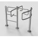 Manual Swing Pedestrian Turnstile Gate Stainless Steel With CE Approval