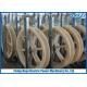 Single Wheel Bundled Conductor Pulley for high voltage cable Stringing Diameter 660mm 20kN