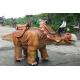 Amusement Park Animatronic Walking Dinosaur Rides For Kids And Adults