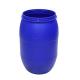 160L HDPE Blue Drum Plastic Chemical Containers With Iron Hoop Ring
