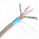 Indoor PVC 4 Pairs CCA Cat 6 FTP Cable 305m Network Cable Fluke Test