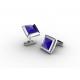 Tagor Jewelry Top Quality Trendy Classic Men's Gift 316L Stainless Steel Cuff Links ADC16