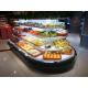 Commercial Style Open Display Fridge Refrigerator For Supermarket Display