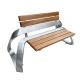 Sunproof 140cm Stainless Steel And Wood Garden Bench