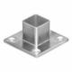 Progressive Stamping Stainless Steel Base Plates Customized Manufacturing Service