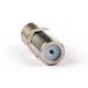 RG59 RG6 Double Female Coaxial Cable F Type Connector Copper / Zinc Material