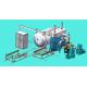Horizontal Thermal Evaporation Coating Unit , High Vacuum Aluminum Metalizing Coating Machine