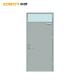 3' X 7' RAL Colors Fireproof Steel Door With Glass For Civil Buildings UL Listed