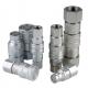 Flat Face Hydraulic High Pressure Quick Coupler With Locking Sleeve 1/4