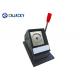Small PVC Card Cutter Machine Manual Operate , Business Card / ID Card Die Cutter