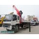 ISUZU FTR 205hp 180 Kw Truck With Crane Arm 4X2 8t For Nigeria