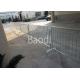 Galvanized Carbon Steel Temporary Fence Panels For Outdoor Activity / Concert Show