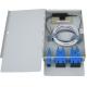 Wall Mounted Type Fiber Optic Terminal Box Module Suitable for Small Capacity Optical Splitting