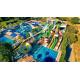 ODM Children Amusement Park Water Games Rides Swimming Pool Fiberglass Slide Set for Sale