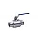 AISI Bpe Stainless Steel Ball Valve With Viton Seats