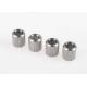 SUS316F CNC Lathe Parts Stainless Steel Knurled Nut M8.5 With Zinc Plated Finish