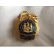 Customized Gold Plated Metal Badge Metal Police Badge/Bodyguard Badge