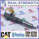4CR01974 Diesel Fuel Injector 10R-1267 232-1171 For Caterpilliar 3412E Engine D9R