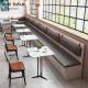 Cafe Style Dessert Shop Restaurant Dining Table And Chairs 100CM 110CM 120CM