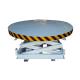 Speed 0.25m/s Car Elevator Turntable With Hydraulic Cylinder Drive Mode And PLC Control System