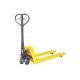 Lifting Height 200mm Hand Pallet Truck With Brake System Yellow Color