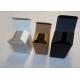 White Brown Black Pharmaceutical Packaging Box Without Printing For 10ml Vial Bottle