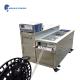 Conveyor Mesh Belt Through Type Industrial Ultrasonic Cleaner To Remove Oil Grease Stains
