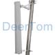 806-960MHz GSM Dual Band Sector Antenna Dual Polarized Antenna 16dBi*2 120 degrees