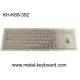 PS2 USB IP65 Industrial PC Keyboard , Stock Trading 25mm Laser Trackball Keyboard