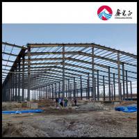 Customized Construction Prefabricated Steel Structure Workshop With Fire Proof Panel