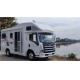 4x2 RV Caravan Van Yuejin H500 High Roof Camper Recreational Vehicle ISO