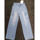 Long Custom Fashion Lady Jeans Stretch Denim Pants Straight Trend Jeans 77