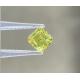 HPHT Lab Grown Yellow Diamonds Asscher Fancy Diamond Certified Loose Diamond
