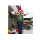 Durable Oxford Cloth Inflatable Air Dancer , Colored Dancing Man For Advertising