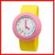 colorful silicone kids slap watch