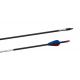 .165(4.2mm) ID Straightness .003-.001 Spine 250/300/350/400 Hunting Hawkeye Arrows With broadhead adapter and nock