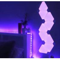176x153mm RGB Triangle Wall Lights Smart LED Panel Light With Remote Control