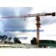 QTZ125 Flat Top Tower Crane Big Construction Building Materials Towing Crane 65m Boom