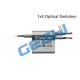 FC APC Pigtailed Latched 1x8T 1550nm Fiber Optical Switches