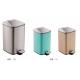 Open Top Foot Operated Waste Bins Hotel Bathroom Pedal Trash Can