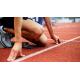 Anti Slip Sports Running Track Installation UV Resistant Practical