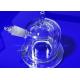 Quartz Bell Jar Quartz Glass Vacuum Bell Jar Science Lab Glassware CNC Machining Quartz Products According To Drawing