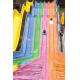 wonderful rainbow slide fiberglass water slide for amusement park