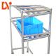 Heavy Duty Aluminium FIFO Storage Racks DY28 For Warehouse / Workshop Storage