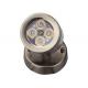 1085g Surface Mounted Spotlights Polished Stainless Steel Finish ROHS Certification