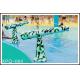 Fiberglass Aqua Park Entertainment Equipment, Kids / Adults Aqua Fun for
