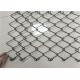 25x25 Mm 9 Gauge Chain Link Fence , Plastic Coated Wire Mesh For Sport Field