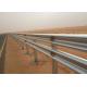 Hot Dip Galvanized W Beam Highway Guardrail Easy Install High Safety Performance