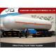 56000L LPG Tank Semi Trailer , 3 Axles 25 Tons Butane Fuel Transfer Trailer 